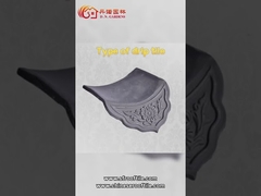 일본 비글레이스 된 평면 점토 지붕 타일 불교 사원 오래된 점토 타일