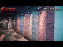 모조 나무 무늬 MCM 점토타일 환경적으로 탄력적 벽 타일