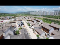 안마당 템플 지붕 수리 적용을 위한 중국 전통적 지붕 타일