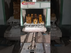 화려하고 매끄러운 표면 전통 중국 집을위한 유리 세라믹 지붕 타일