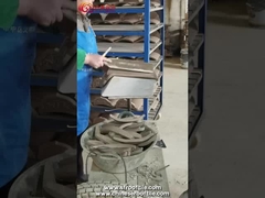 정원 파빌리온 고대 스타일 건물 지붕을위한 중국 유리 지붕 타일