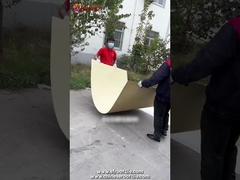 장식적인 가동 가능한 찰흙 벽 도와 노화 방지 경량 가동 가능한 벽 베니어 패널