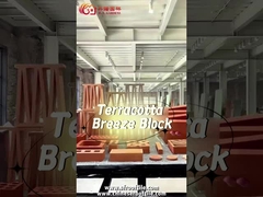 건축물 벽 장식용 통풍 브리즈 블록 테라코타 벽돌 홀