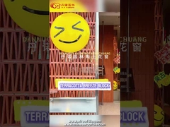 홀리 벽돌 정면 외부 점토 벽돌 타일 파티션 스크린 바람 블록