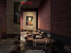 벽지판을 위한 통풍형 구멍을 뚫은 벽돌