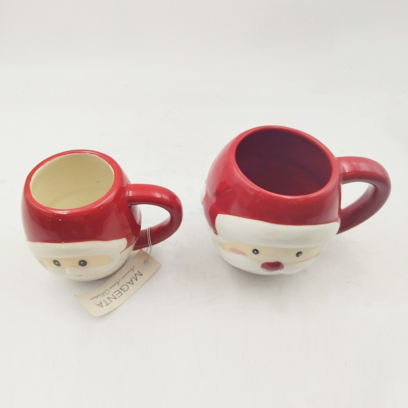 귀여운 맞춤 세라믹 동물 3D 얼굴 머그 핸드 페인트 노벨티 커피 컵 선물 홈 레스토랑