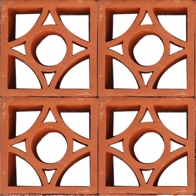 1100N Resistance To Compression Durable Fire Bricks For Breeze 시멘트 브릭 울타리 디자인