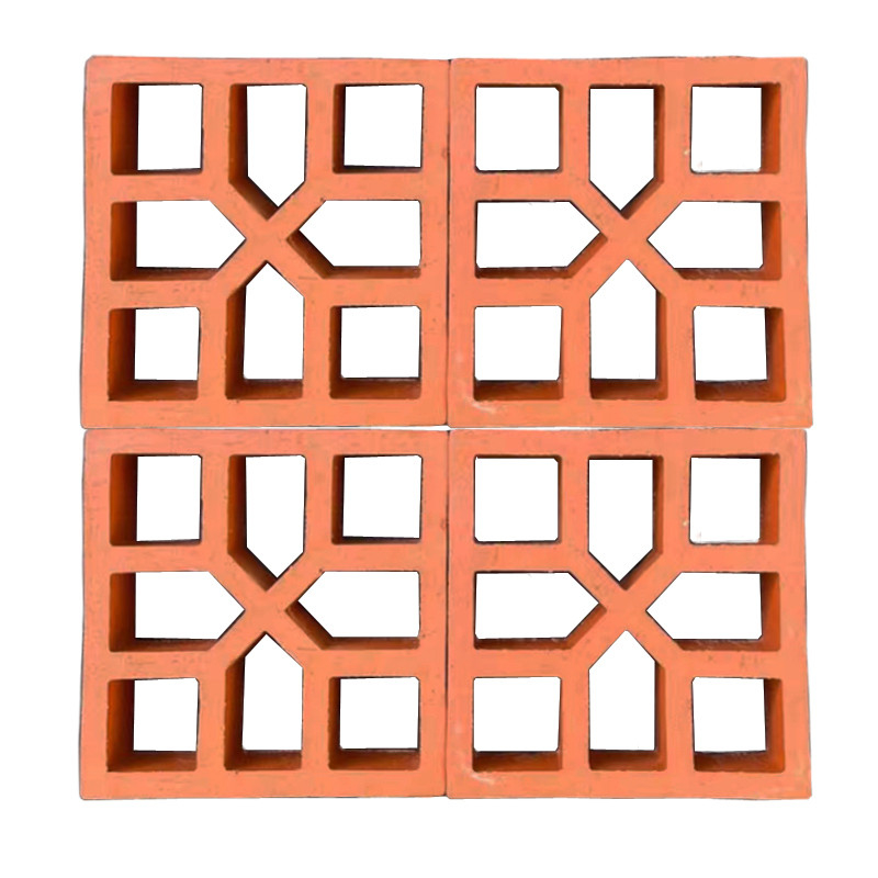 250*250*70mm 일반 크기의 장식용 벽 벽돌 브리즈 블록 콘크리트 7% 흡수