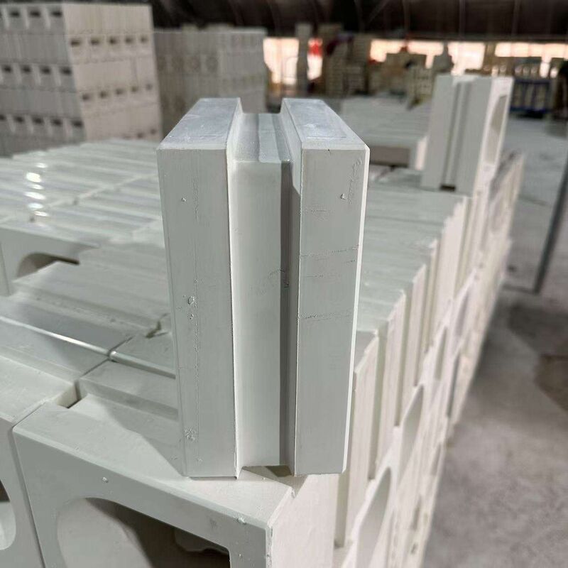 현대 기하학적 패턴 콘크리트 스크린 블록 벽벽 파티션 콘크리트 블록 건축 전면 프라이버시 벽