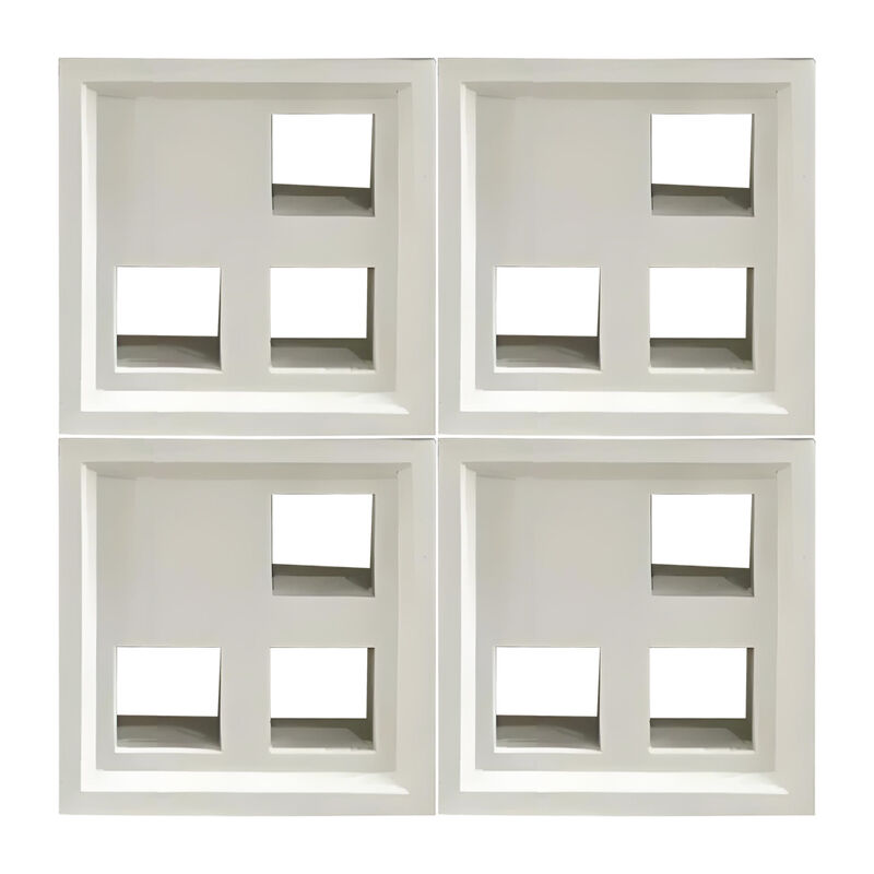 실내 디자인 및 외부 장식을 위한 시멘트 블록 벽 장식 벽돌