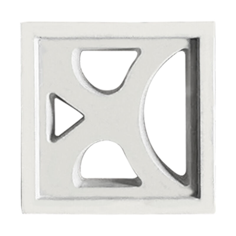 평면 시멘트 브리즈 블록 스크리닝 환기 싱터 된 불 벽돌 구멍 벽 장식 벽돌