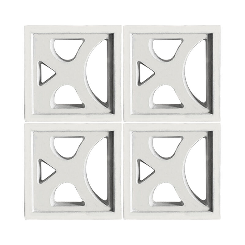 평면 시멘트 브리즈 블록 스크리닝 환기 싱터 된 불 벽돌 구멍 벽 장식 벽돌