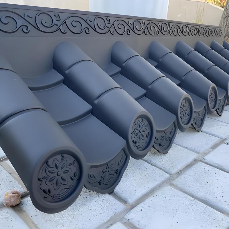 플라스틱 지붕 타일 시트 가벼운 플라스틱 지붕 재료 PP 지붕 띠 프로젝트