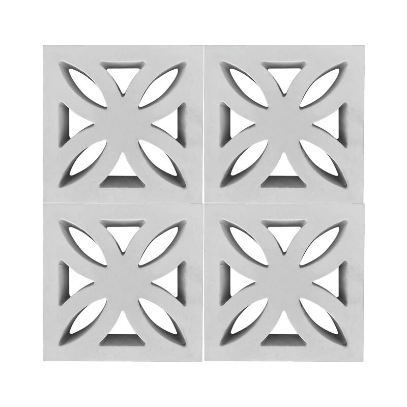 장식 스크린 블록 단위 시멘트 홀 라티스 벽돌 스타일리시 인테리어 / 인테리어 파티션 및 억양 벽