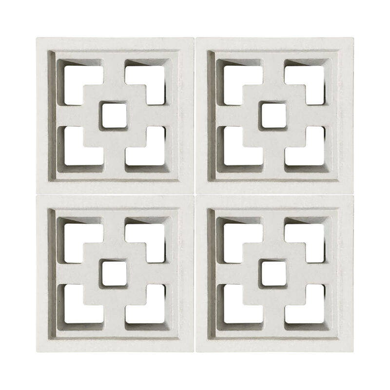 환기된 사생활 보호 벽 벽돌 콘크리트 브리즈 블록 건축 굽은 브리즈 블록 발코니 및 타운 하우스