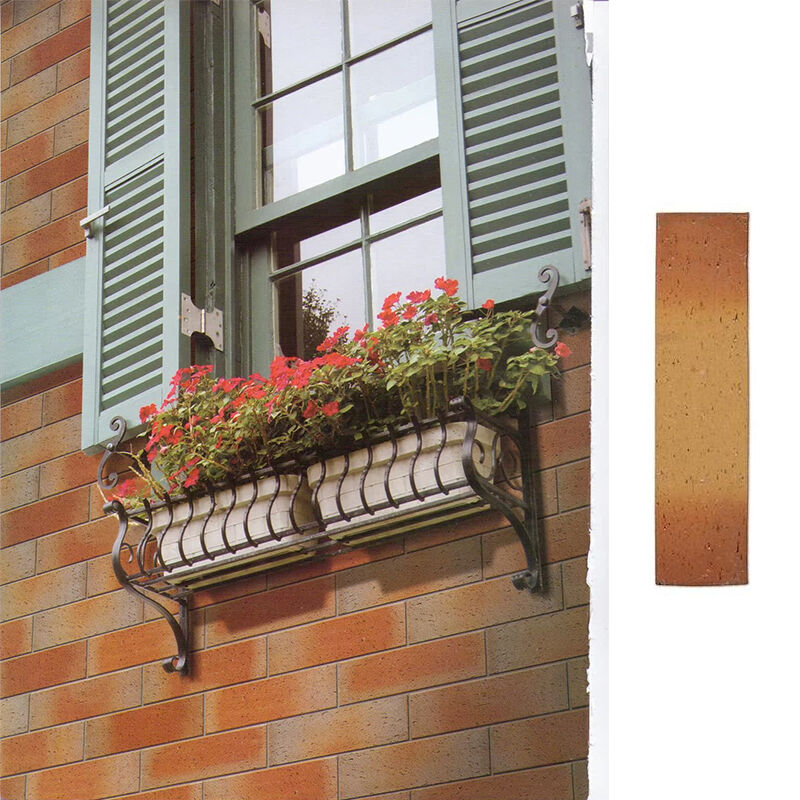 카페 및 주거용 외관을 위한 가마 소성 마감 분할 면 벽돌 베니어 타일이 있는 천연 점토 외벽 클래딩 타일