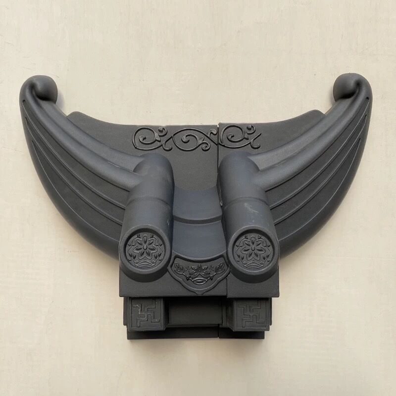 PP Plastic Roof Tiles & Roofing Accessories with Brackets Lightweight Easy Install Roof Shingles with End Caps Corner Joints