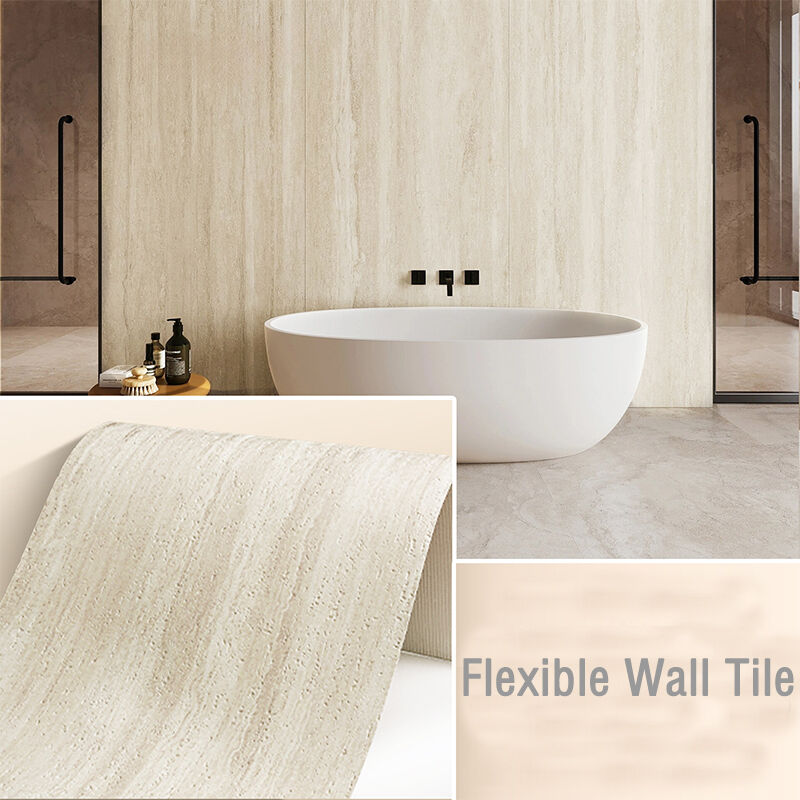 유연한 점토 벽돌 타일 석판 환경 친화적 인 인테리어 / 외관 학교 빌라 호텔 벽 장식