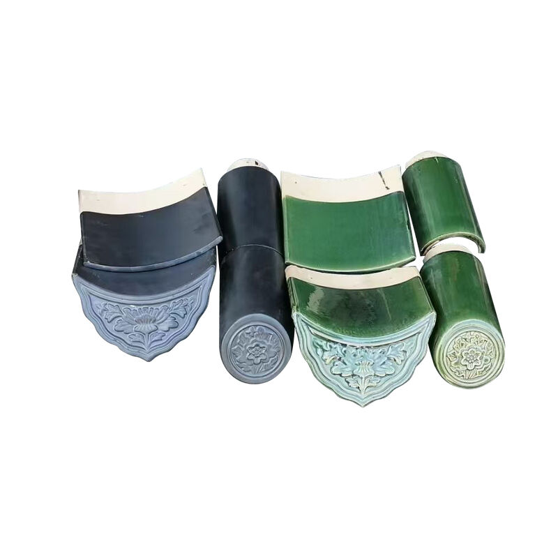 중국식 유약 타일이 있는 앤티크 육각형 목조 파빌리온 야외 육각 정원 빌라 중국식 풍경 정자 풍경 파빌리온 방부 처리