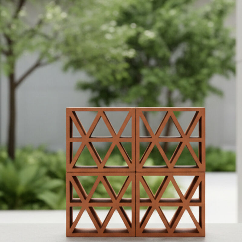 Ventilation Terracotta Bricks Perforated Clay Screen Breeze Block Decorative Interior/Exterior Partitions