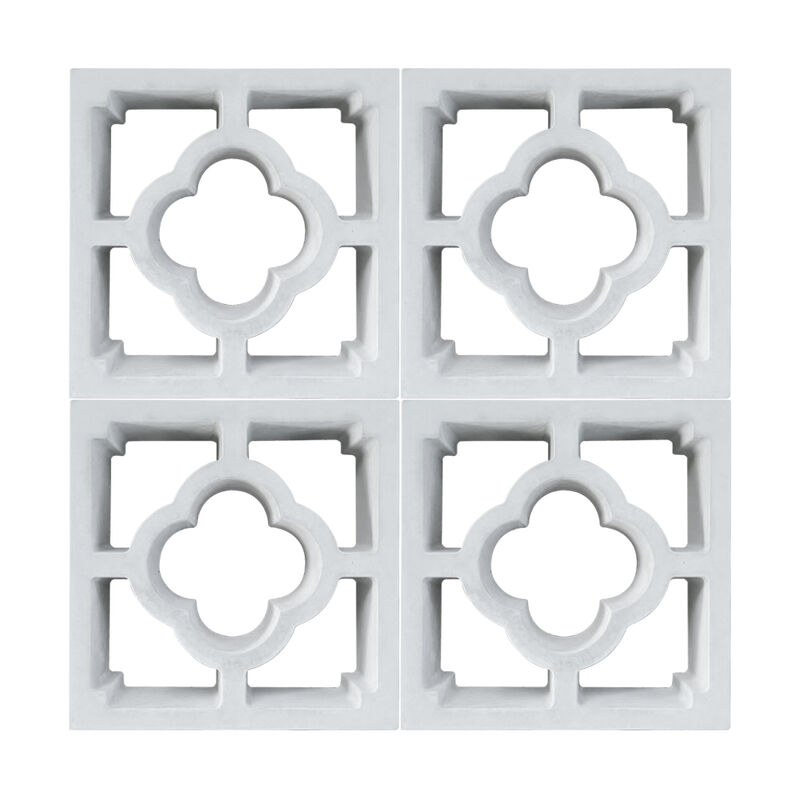 브리즈 블록 장식 콘크리트 환기 단위 스타일리시 인테리어 파티션 및 억양 벽을위한 진흙 블록