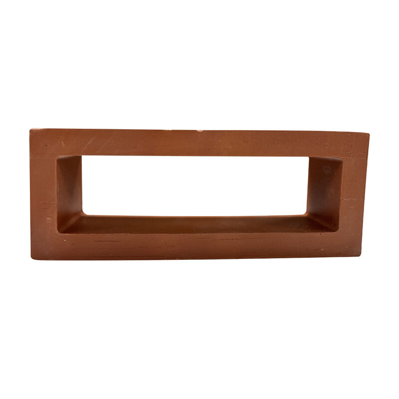 테라코타 격자 벽돌, 브리즈 블록, 속이 빈 벽돌 (무광 표면) - 외벽 마감재 및 통기성 내부 공간 칸막이용